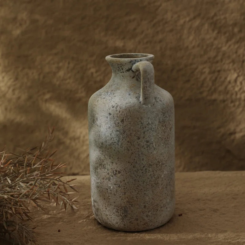 Vintage handmade ceramic vase.